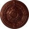 Ekena Millwork Vincent Ceiling Medallion (Fits Canopies up to 6"), Hand-Painted Antique Copper, 26"OD x 3"P CM26VIACS - alternate 1